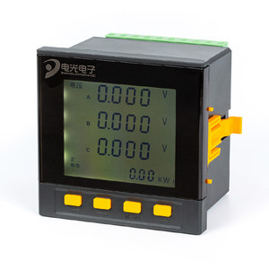 
New digital display single three-phase multifunctional power instrument LCD current voltage power frequency power 485 communication