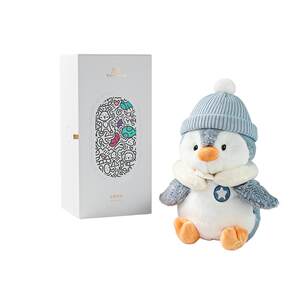 
British Penguin Electric Plush Soothing Doll Baby Learning to Talk Music Early Education Educational Toy First Year Gift