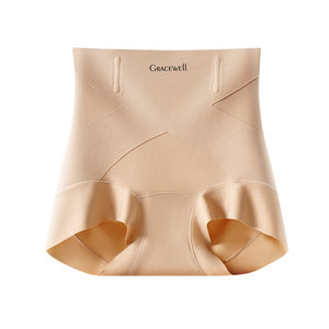 
Tingmei High Waist Tummy Control Panties Women's Powerful Tummy Tightening Seamless Breathable Postpartum Shaping Butt Lift Body Shaping Body Pants
