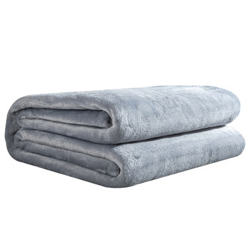 Flannel solid color thin blanket velvet sheets