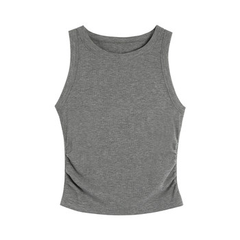 Red camisole women's summer sleeveless top