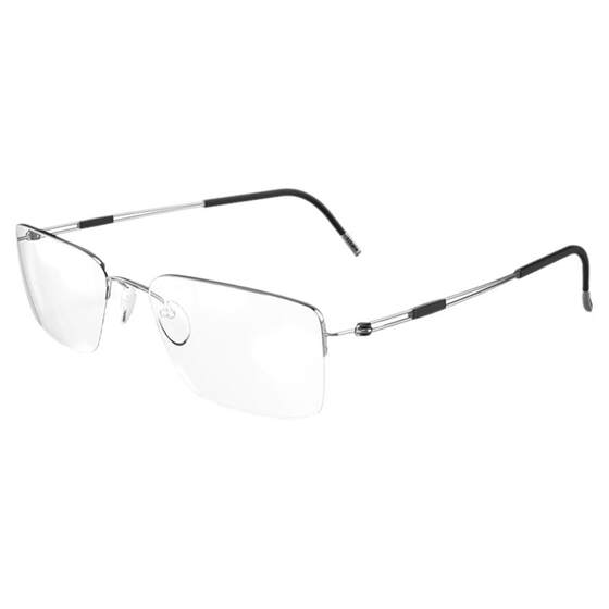 
Silhouette Silhouette glasses frame men's lightweight business square large frame myopia glasses frame half frame titanium frame 5278