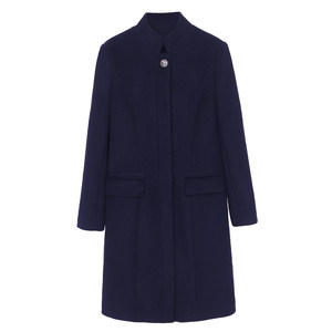 
Rose Belle stand collar woolen coat women's mid-length 2026 autumn and winter popular temperament woolen coat business wear