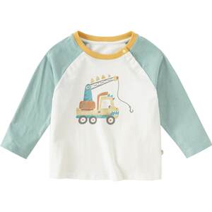 
David Bella 2026 spring new style boys' long-sleeved T-shirts children's style bottoming shirts baby boy cotton tops