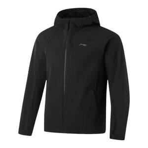 Li Ning genuine fitness series men's velvet warm three-in-one sports hooded jacket AWBU009-1