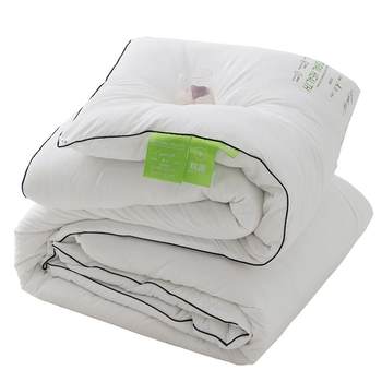 Violet A type silkworm pupa protein antibacterial quilt core