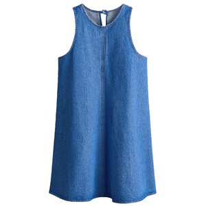 HM2026 new summer women's A-line denim dress 1323764