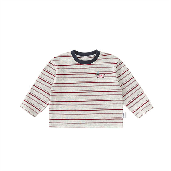 
Children's bottoming shirt spring 2026 boys long-sleeved T-shirt baby tops fashionable girls inner wear good-looking clothes trendy