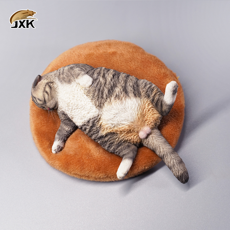 JXK 1/6 嗜睡猫模型 可爱萌宠猫咪周边创意手办潮玩摆件道具