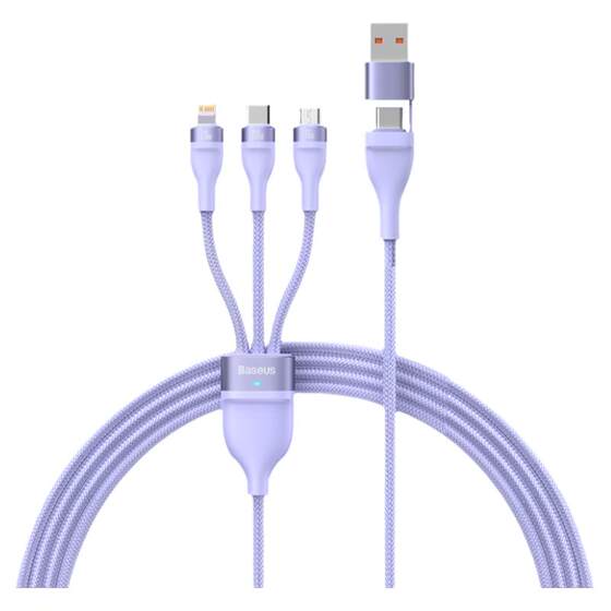 
Baseus typec one-to-three data cable PD100W three-in-one 15 charging cable 14plus fast charging two-to-three car USB mobile phone cable suitable for Apple 17promax Huawei 16 computer iPad