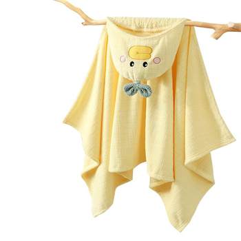
Children's bath towels thickened without hair loss hooded cloak