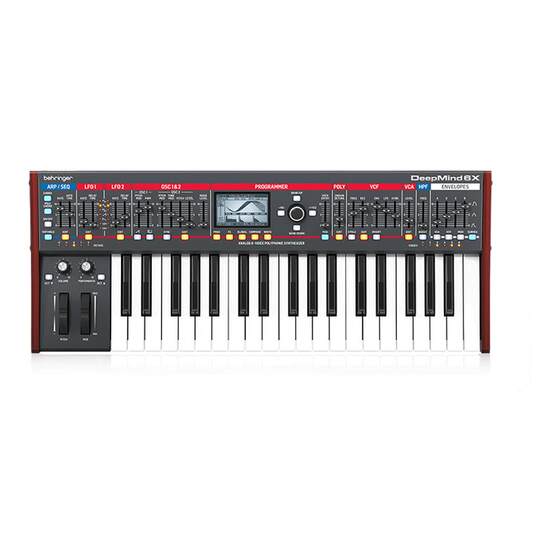 BEHRINGER DEEPMIND 6X/12X Electronic keyboard analog polyphonic synthesizer