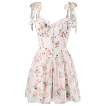 Yimeishan Fashion Print One-piece Swimsuit
