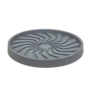 Mobile flowerpot tray with wheels, water tray, thickened plastic base, universal wheels, breathable chassis bottom pad, invisible pulley