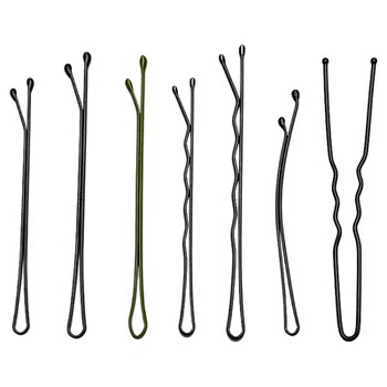 Bold U-shaped chuck hair artifact U-shaped clip black clip
