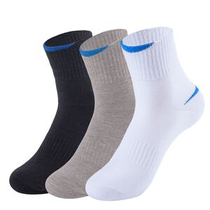 
Sports socks for men's odorproof sweat-absorbing and breathable medium tube sports socks for spring and summer business four seasons student trend business