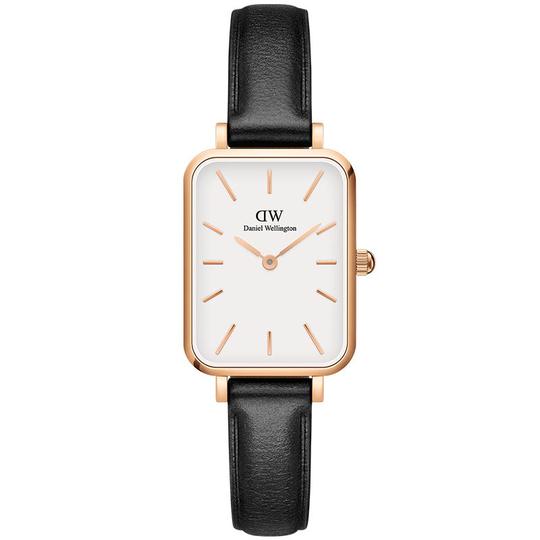 Daniel Wellington Quadro Watch - 20x26 Sheffield - Green Leather