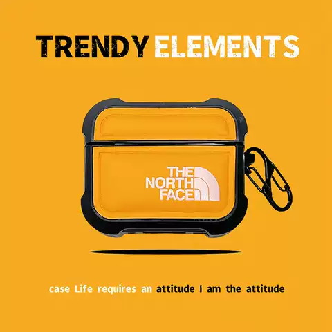 The North Face Trendy Fashionable Protective Carry Cases Apple  AirPods 2, AirPods 2 Pro, AirPods 3, AirPods 3 Pro, AirPods 4, AirPods 4 Pro, AirPods Max