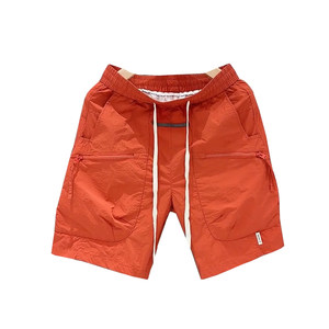 New summer men's quick-drying work shorts Korean style versatile loose couple thin beach five-point pants men's
