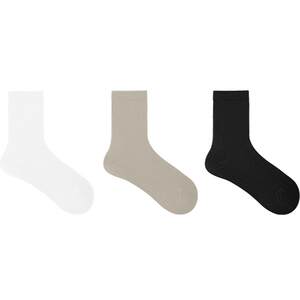 
ubras Xinjiang cotton lyocell rib sports socks spring and summer couples short socks mid-calf socks soft and breathable cotton socks