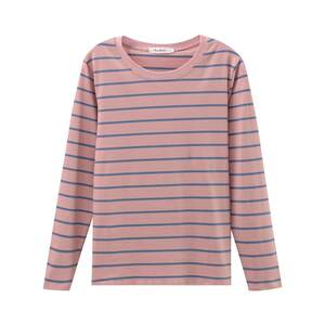 New spring and autumn women's tops for middle-aged and elderly mothers long-sleeved T-shirts for women's pure cotton loose belly-covering fashionable base shirt