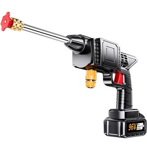 
Wireless car washing machine 2025 new high-pressure water gun household cleaning car high-power rechargeable lithium battery booster