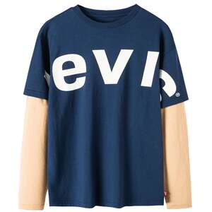
Levi's Levi's children's clothing 2026 spring and autumn new boys' long-sleeved T-shirt children's middle and large children's bottoming shirt