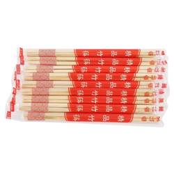 Disposable convenient chopsticks, pointed conjoined twin chopsticks, individually packaged, fast food cutlery, for outside sales, environmentally friendly and hygienic