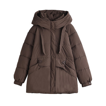 
Women's winter new style large size cotton padded jacket with western style mother's padded jacket