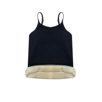 Add velvet thickened and warm small hanging fashion bottom shirt top
