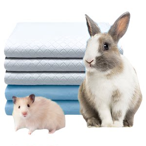 Rabbit urine pad pet rabbit universal urine without wet urine rabbit cage diapers disposable rabbit supplies diapers
