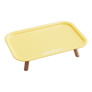 
Pet dining table, cat bowl, elevated food bowl rack, anti-tipping neck guard, cat basin rack, dog dinner plate, pet food table supplies