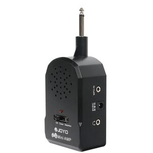 joyo Zhuo Le JA-01 Mini Direct Guitar Speaker Bashi MINI Portable Audio is plugged in and with distortion