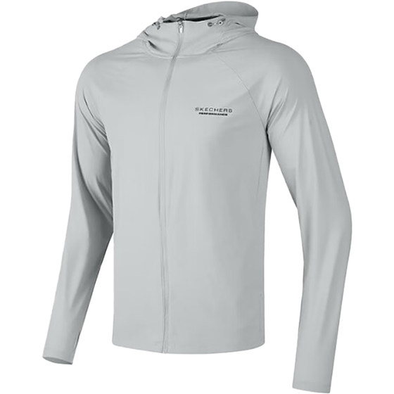 
Skechers/Skechers genuine casual new men's sun protection soft breathable hooded knitted jacket