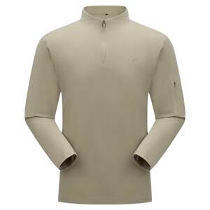 
Under Armor UA official men's long-sleeved stand-collar T-shirt spring and autumn half-zip sports and leisure inner warm base layer shirt