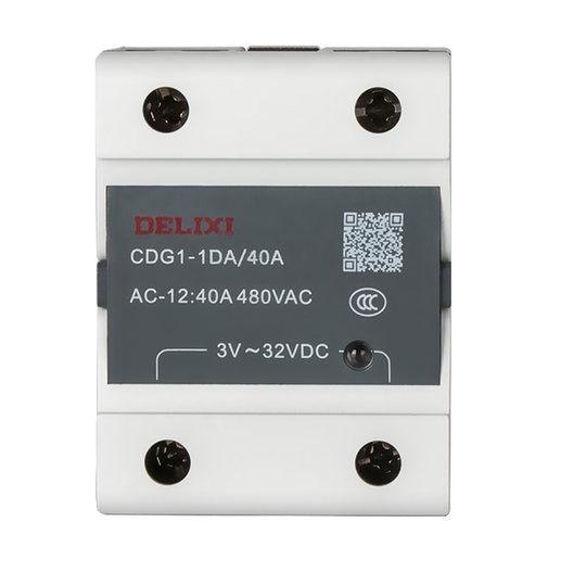 Delixi Single-Phase Solid State Relay 220V AC 40A