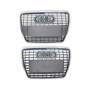 
Suitable for Audi A6L center grille 07, 2008, 09 and 10 Audi A6L center grille license plate grille frame front bumper net