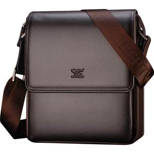 Septwolves Genuine Leather Satchel Men's Bag Crossbody Shoulder Bag 2026 New First Layer Cowhide Men's Bag Fashion Backpack