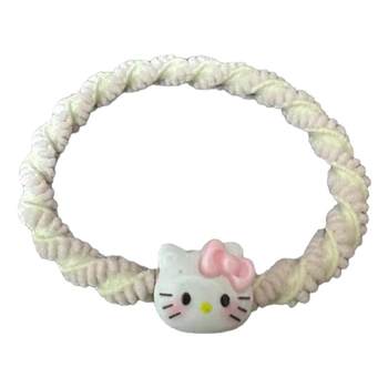 Cat headband couple bracelet girl heart small rubber band for boyfriend leather case kt hair rope internet celebrity cute hair circle
