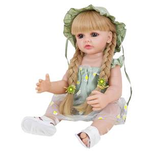 
Intelligent Voice Daisy Rebirth Doll Toy Girl Simulation Baby Doll Soft Plastic Birthday Gift 55cm