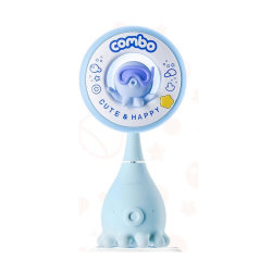 Combo children's electric toothbrush with fluoride octopus