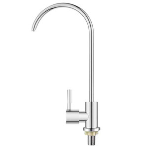 
Water purifier faucet 304 stainless steel household kitchen direct drinking pure water machine 2 water pipe filter general accessories