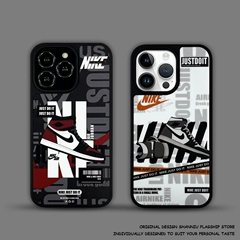 Nike case — Trendy Fashionable "NIKE" iPhone Pro/Plus/Max/Air – iPhone 17, iPhone 16, iPhone 15, iPhone 14, iPhone 13 Sneaker Art Phone Case