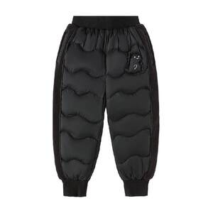 
Balabala children's clothing children's pants boys and girls warm thick down pants winter clothes new style tying trousers
