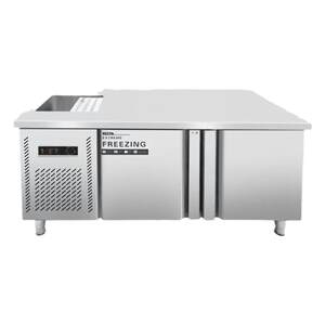 Bringing a pool refrigerator freezer workbench, milk tea shop stainless steel operation desk hotel refrigerated and freezing cabinet