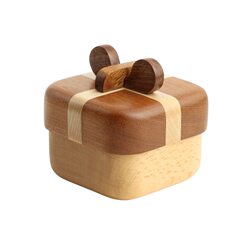 High-end solid wood umbilical cord fetal hair storage box