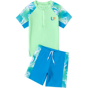 
Children's swimsuit boys split swimsuit swim trunks set equipment