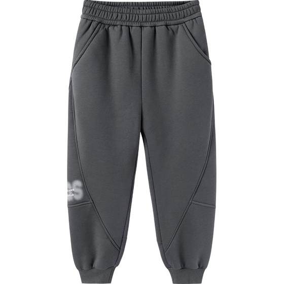 
Balabala boys' velvet pants medium and large children's baby sports sweatpants autumn and winter new children's clothing children's trousers thick