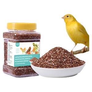 Parrot birds for health sand, black phoenix tiger leather jade bird, special health sand nutrition sand, red soil powder, calcium supplement small particles