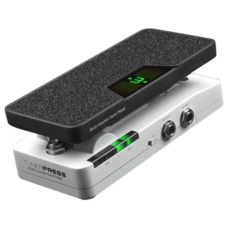 Hotone Tuner Press多功能调音表踏板四合一电吉他单块